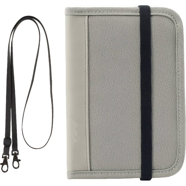 Nylon RFID Passport Holder Bag