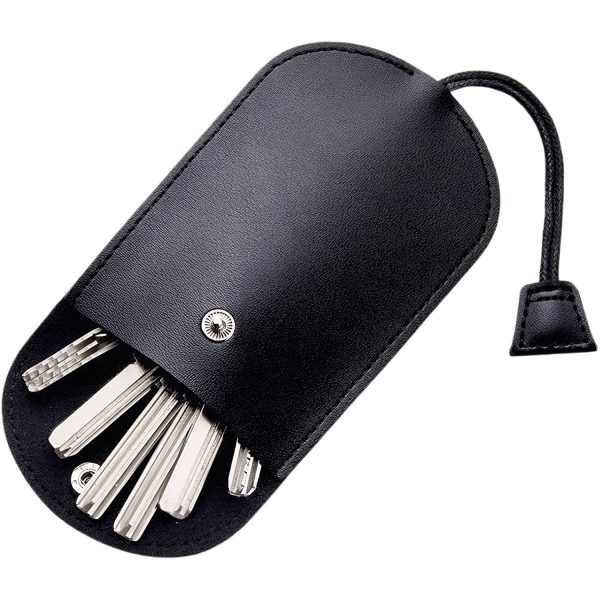 PU Leather Pull-Out Key Holder Case