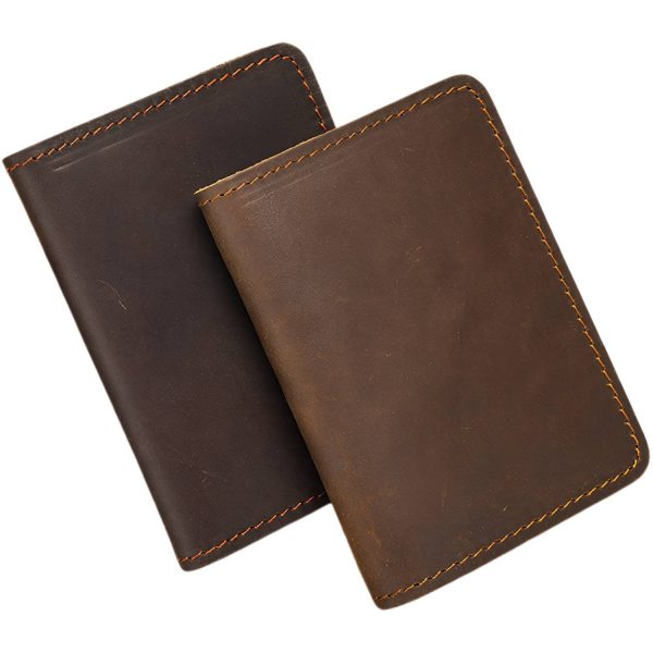 Genuine Leather Vintage Card Holder Wallet