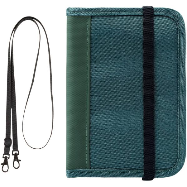 Nylon RFID Passport Holder Bag