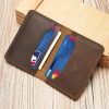 Genuine Leather Vintage Card Holder Wallet