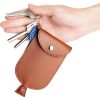 PU Leather Pull-Out Key Holder Case