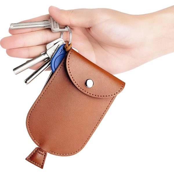 PU Leather Pull-Out Key Holder Case