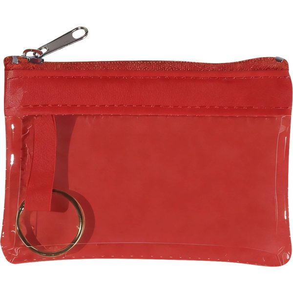 Custom PVC Coin Pouch w/ Keychain
