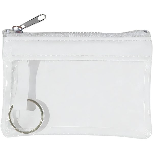 Custom PVC Coin Pouch w/ Keychain