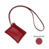 颜色图3_1777543164704.jpg Women's PU Coin Purse Wallet with Detachable Lanyard Strap