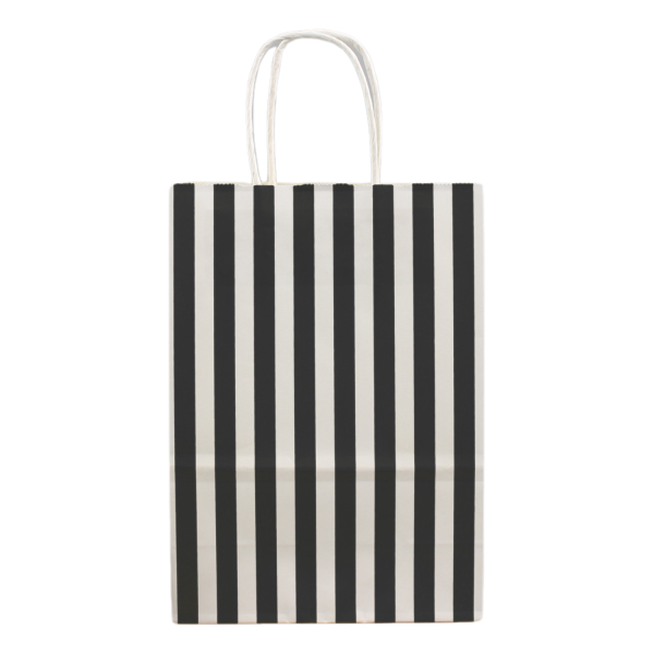 Vertical Stripe Paper Gift Candy Bag