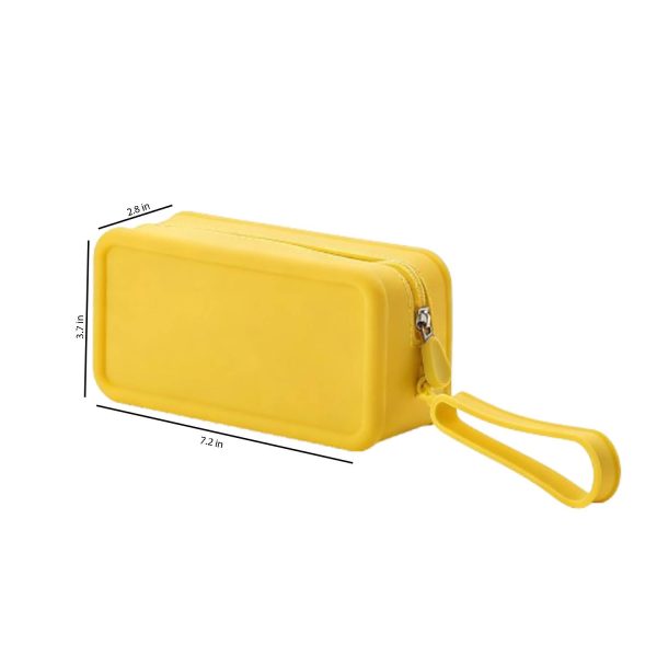 0_1773515690433.jpg Waterproof Silicone Handle Travel Makeup Bag