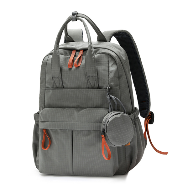1-4_1780882818462.png Lightweight Nylon Casual Travel Backpack