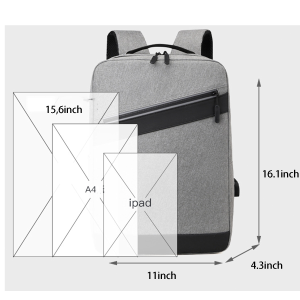 1-6_1779598116151.png Oxford Travel Water-Resistant Laptop Backpack 3 Packing Set