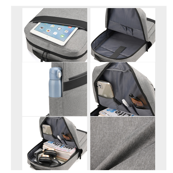 1-7_1779598126135.png Oxford Travel Water-Resistant Laptop Backpack 3 Packing Set