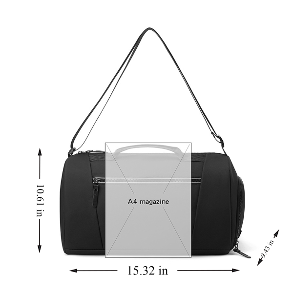Sleek Waterproof Travel Carry On Duffel Bag