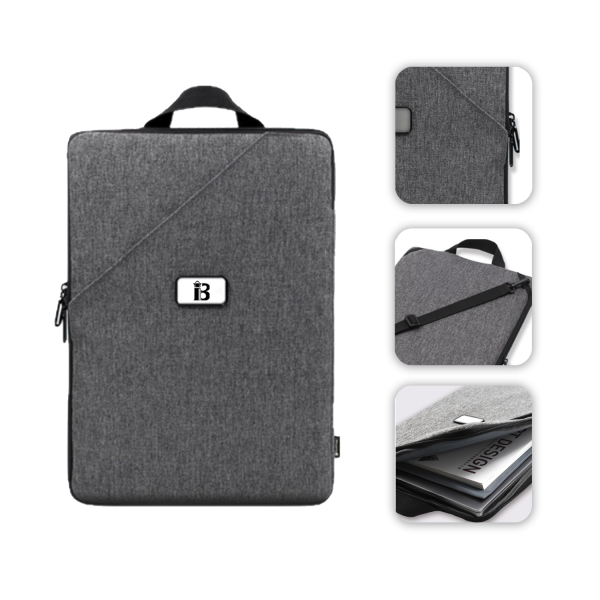16 Inch RPET Laptop Sleeve with Strap