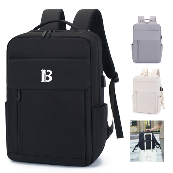 4-1_1780205750953.png Oxford Large capacity backpack with USB Charge