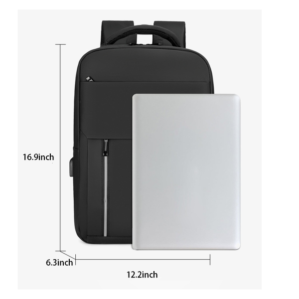 4-4_1780887006262.png Oxford Laptop Backpack with USB Charging Port