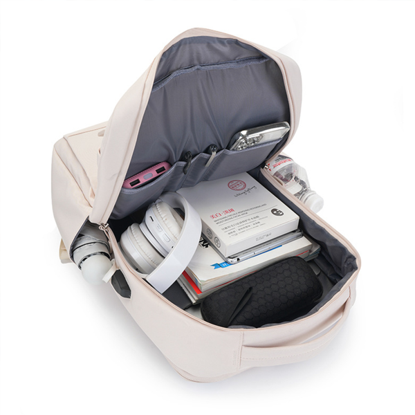 Oxford Large capacity backpack with USB Charge
