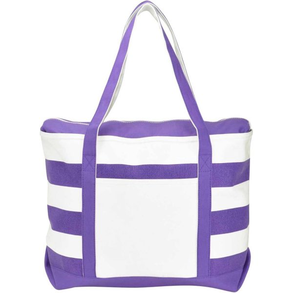 4_1780473662880.jpg Stripe Canvas Tote Bag