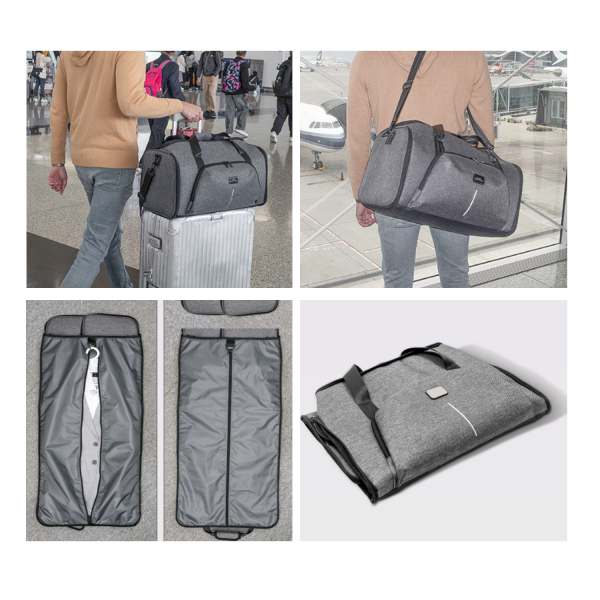 Recycled Foldable Duffel Bag