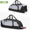 Padded Waterproof Rolling Baseball Bag Big Capacity Softball