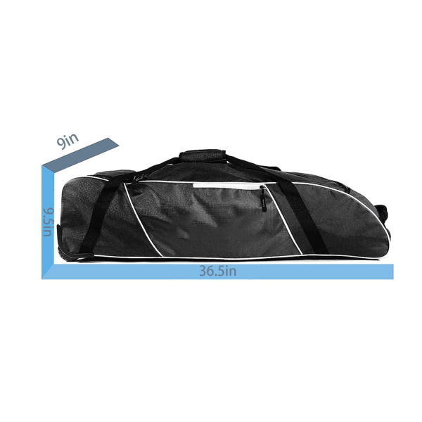 520棒球包尺寸图_1779257374408.png Large Capacity Polyester Wheeled Baseball Bag