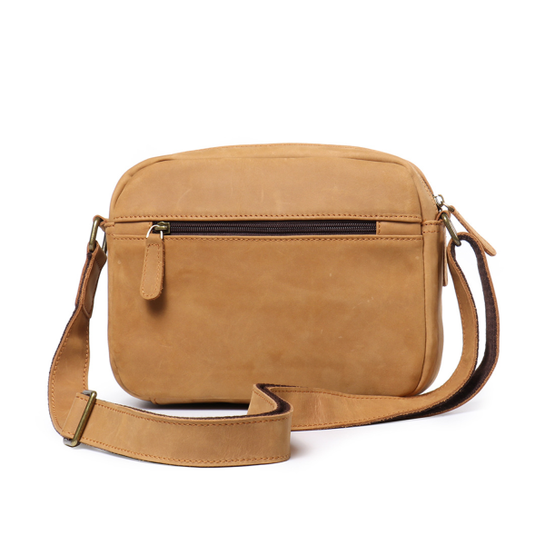 Genuine Leather Shoulder Messenger Bag
