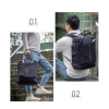 Recycled Backpack with Reflective Strip
