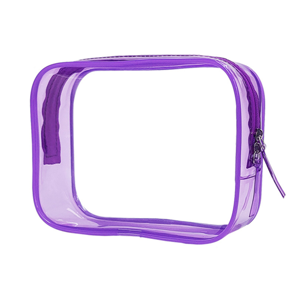 602包紫色_1780452941610.png Portable Transparent PVC Cosmetic Zipper Bag