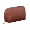 616数码包棕色_1781581791596.jpg PU Leather Tech Organizer Bag