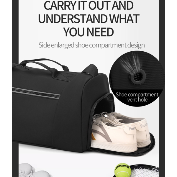 Sleek Waterproof Travel Carry On Duffel Bag