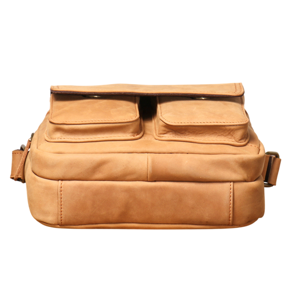 Genuine Leather Shoulder Messenger Bag