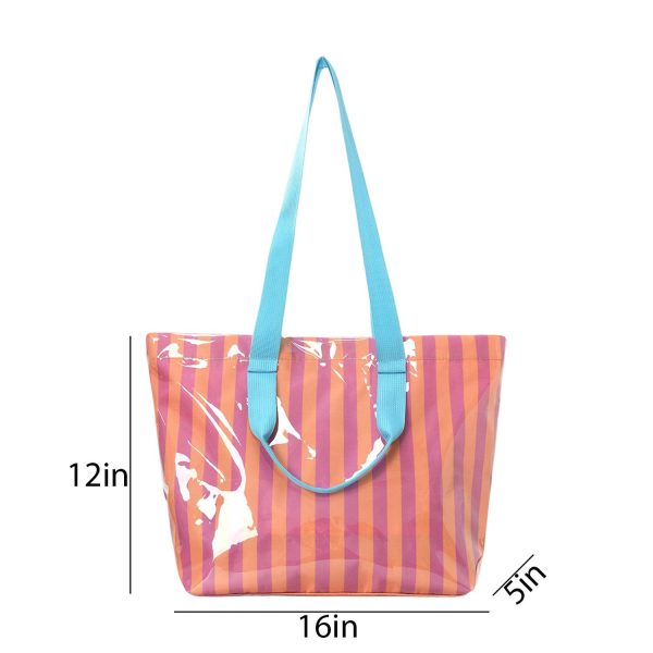 8_1780538271915.jpg PVC Striped Tote Bag