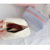 Fur Plush Storage Bag with Zipper