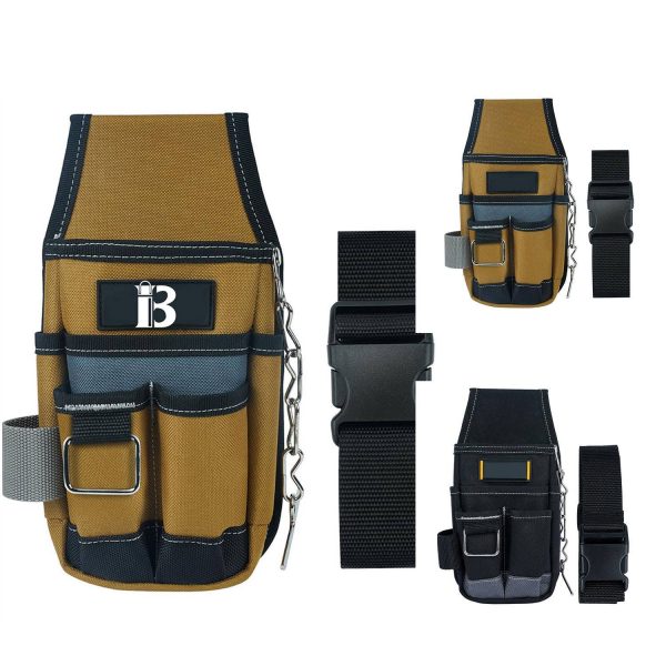 Mini Canvas Multi-Pocket Electrician Tool Pouch