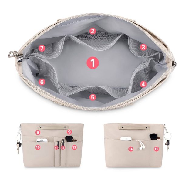 O1CN01UK4uwA2GqkEGHgULR_2217065119067-0-cib_1775802010220.jpg Multiple Pockets Purse Organizer Waterproof Handbag