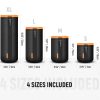 e1dc5813-e05c-486d-942a-8dd166680fcf_2.jpg 4Pcs Nylon Lens Drawstring Storage Bag Set
