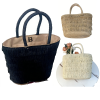 Handcrafted Mini Straw Tote Bag