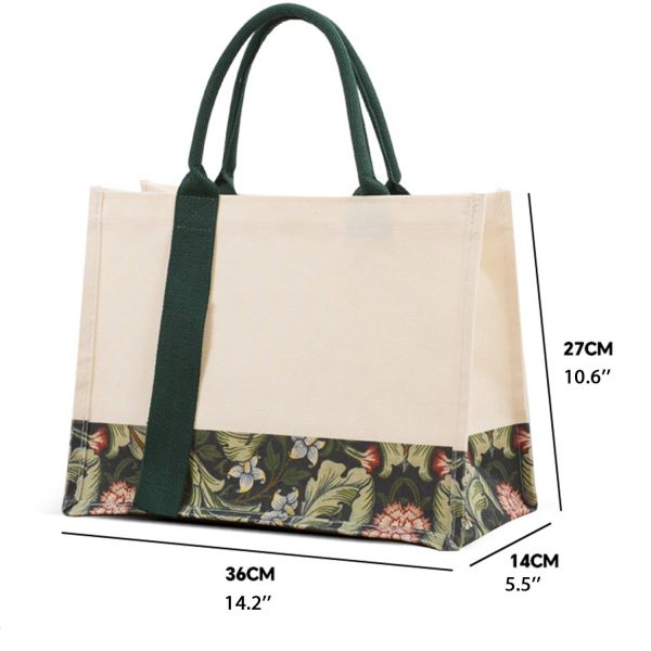 size_1778867032864.jpg Custom Large Canvas Tote Bag with Handle