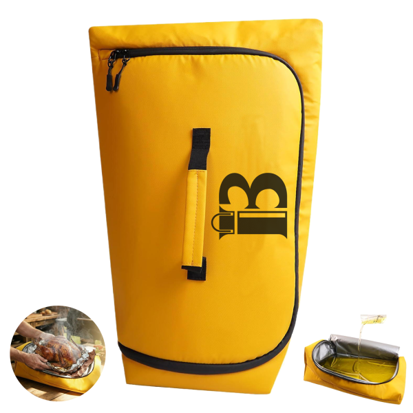 Polyester Portable Outdoor BBQ Thermal Insulated Bag