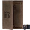 Genuine Leather RFID Blocking Card Wallet