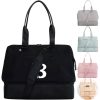 Large Waterproof Wet Dry Separated Crossbody Bag