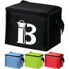 6L Solid Color Oxford Fabric Insulated Lunch Bag