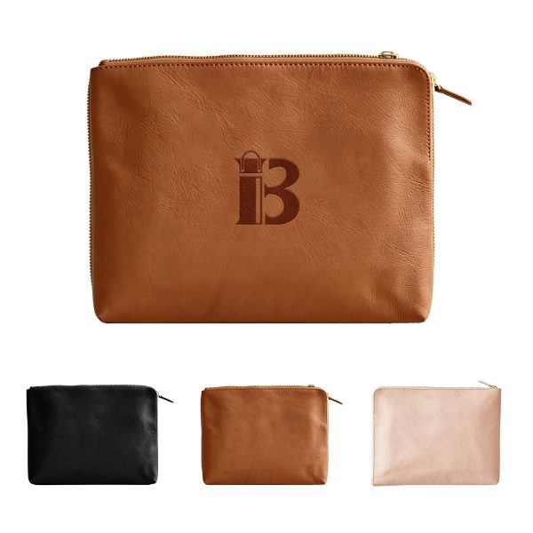 Women's Business PU Leather Clutch