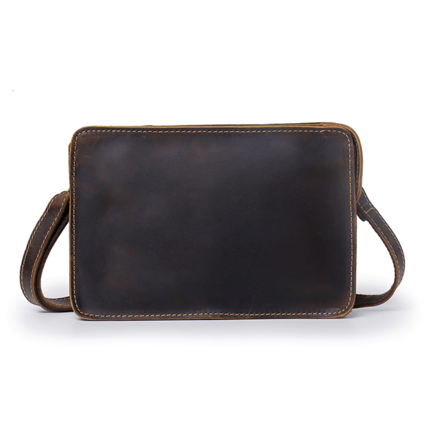 Genuine Leather Crossbody Shoulder Bag