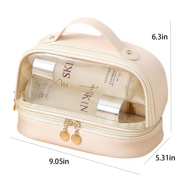 Waterproof Spacious Travel Cosmetic Bag