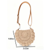 Straw Woven Shoulder Bag for Women