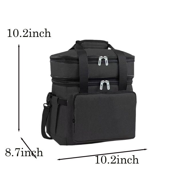 18L Oxford Double Deck Cooler Bag