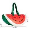 PU Leather Fruit Shape Insulated Lunch Bag