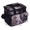 尺寸图_1778741272726.jpg 14L Oxford Leaf-Pattern Insulated Portable Lunch Bag