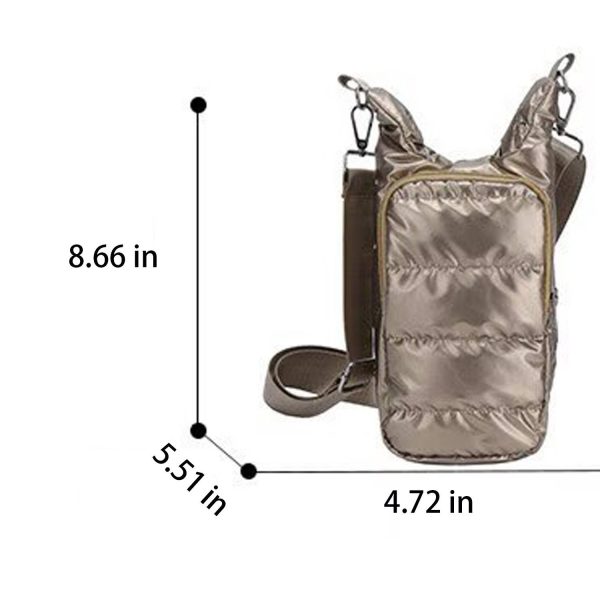 尺寸图_1781689811363.jpg Women's Puffer Water Bottle Sling Bag