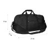 尺寸图_1782113215837.jpg Oxford Cloth Zippered Duffel Bag
